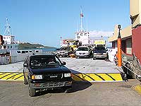 The cargo ferry