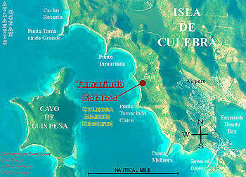Aerial photo of Tamarindo region