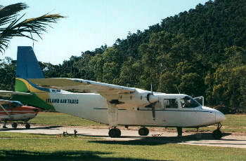 Islander
                        aircraft