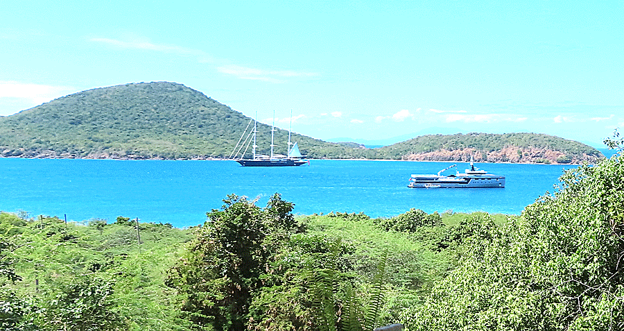 View from one of the apts.